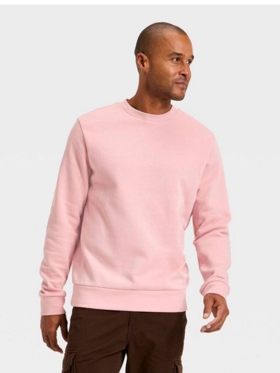 Goodfellow & Co Other - Goodfellow Men's Crewneck Sweatshirt - Pink